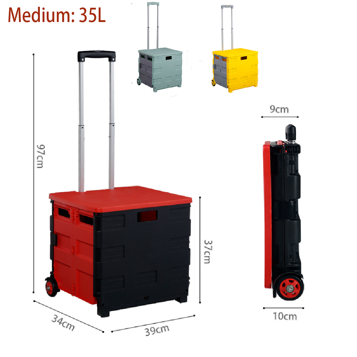 35L & 55L Foldable Cart 2