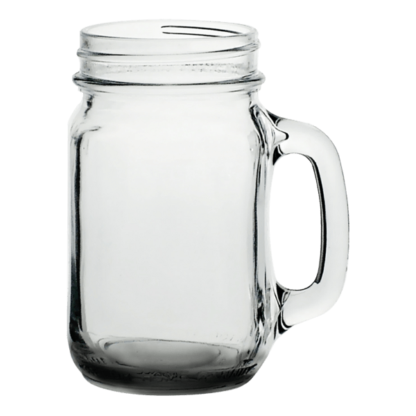 16 oz Mason Jars with Handles 18