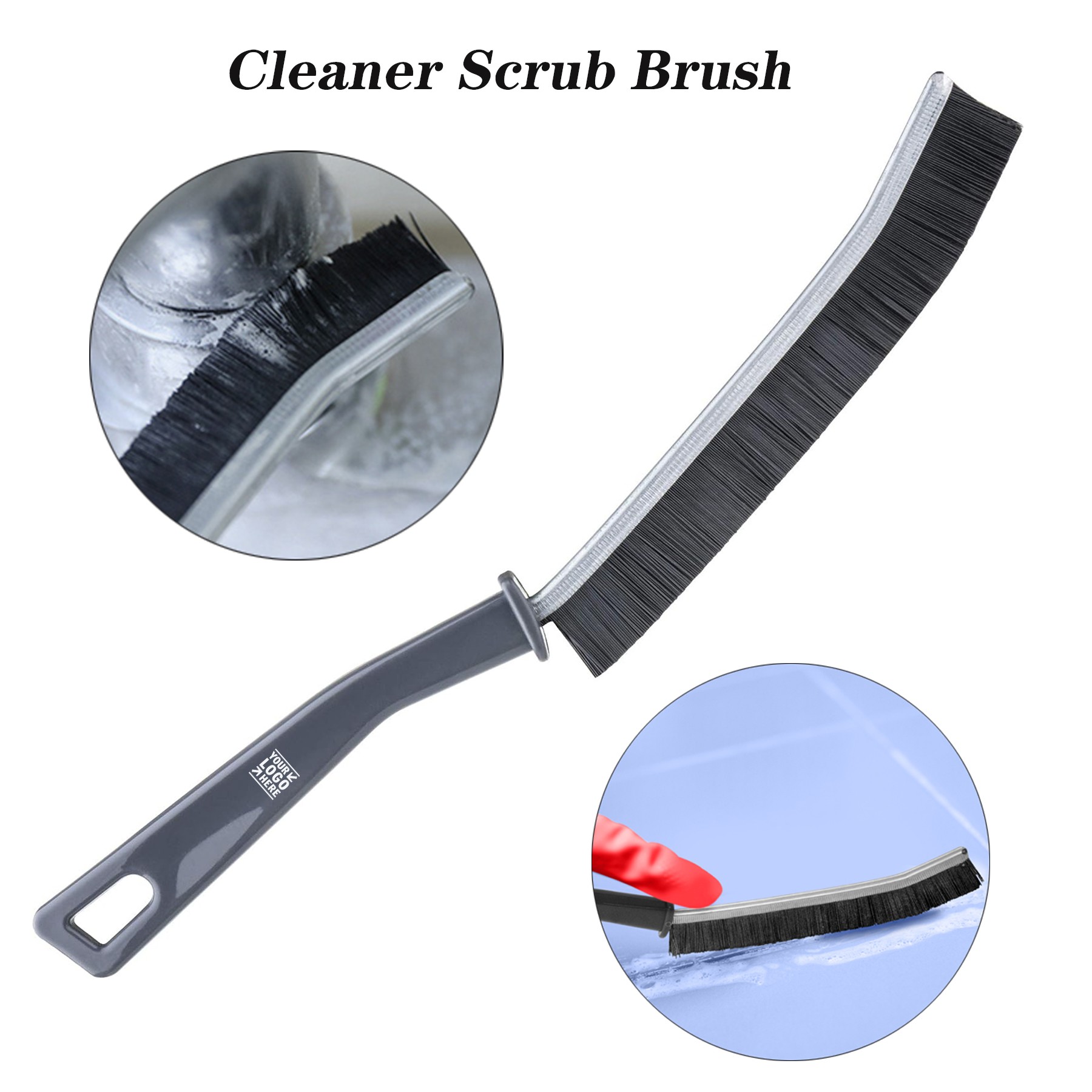 Grout Cleaner Scrub Brush 3