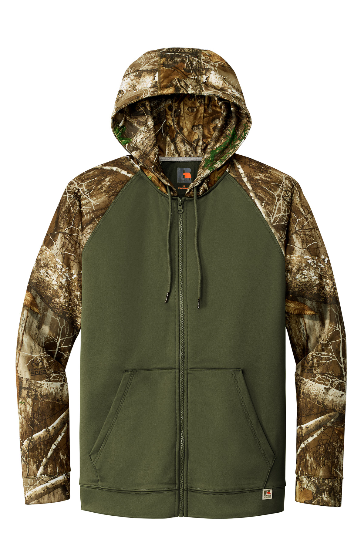 Russell Outdoors Realtree Performance Colorblock Full-Zip Hoodie RU452 10