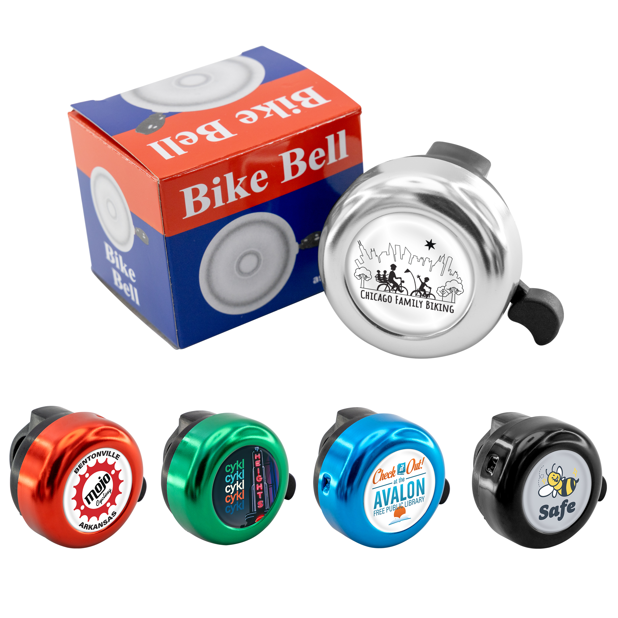 Bicycle Bell w/Full Color Imprint 14