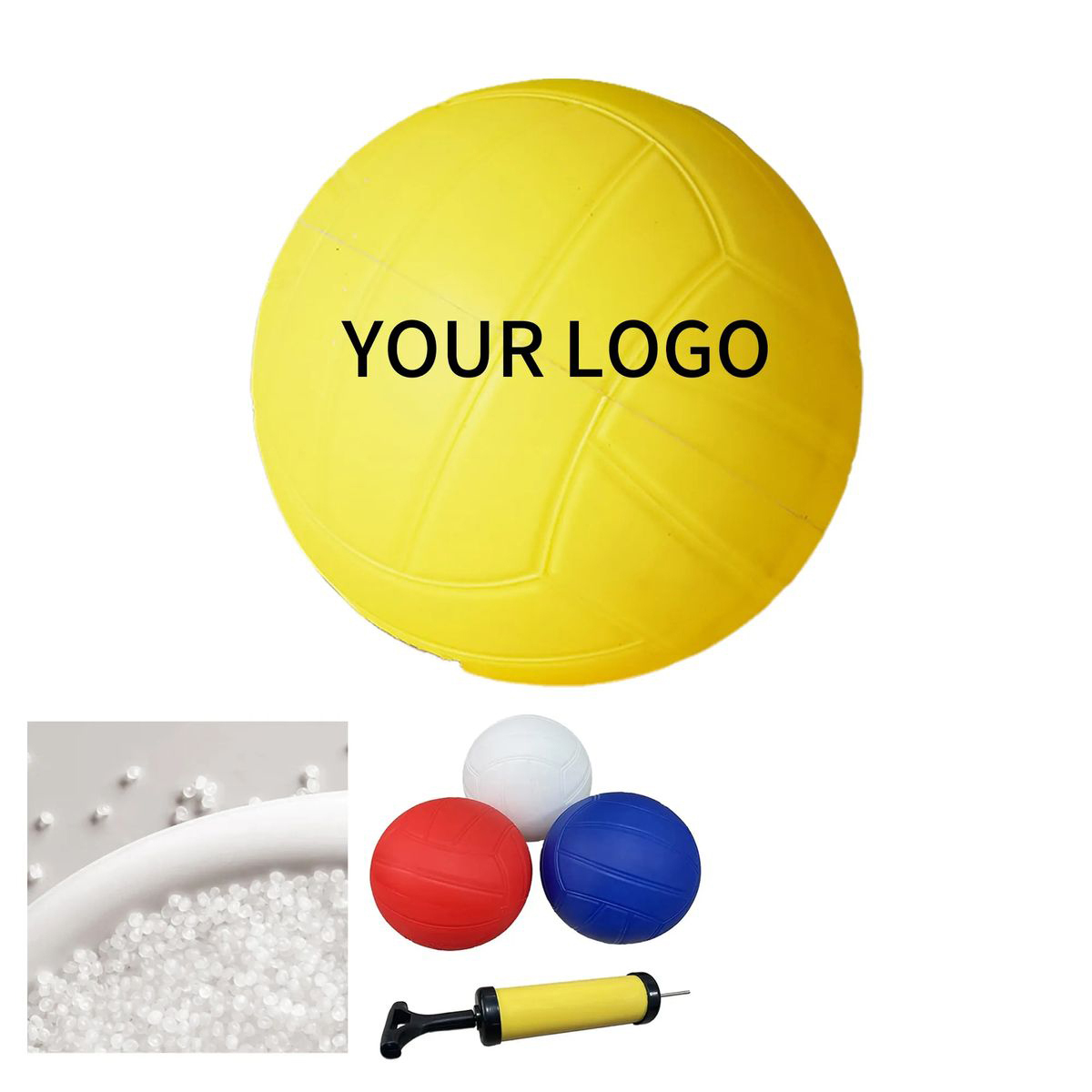 PVC Compact Recreational Mini Volleyball 1