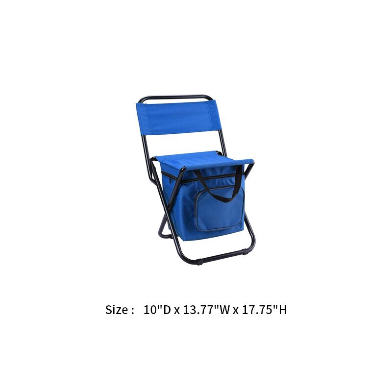 3 in 1 Foldable Camping Fishing Beach Chair with Cooler 3