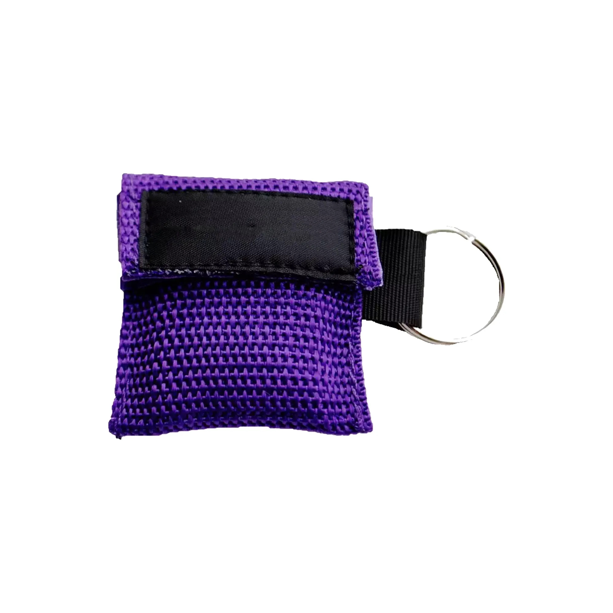 Compact CPR Mask Keychain with One-Way Valve 7