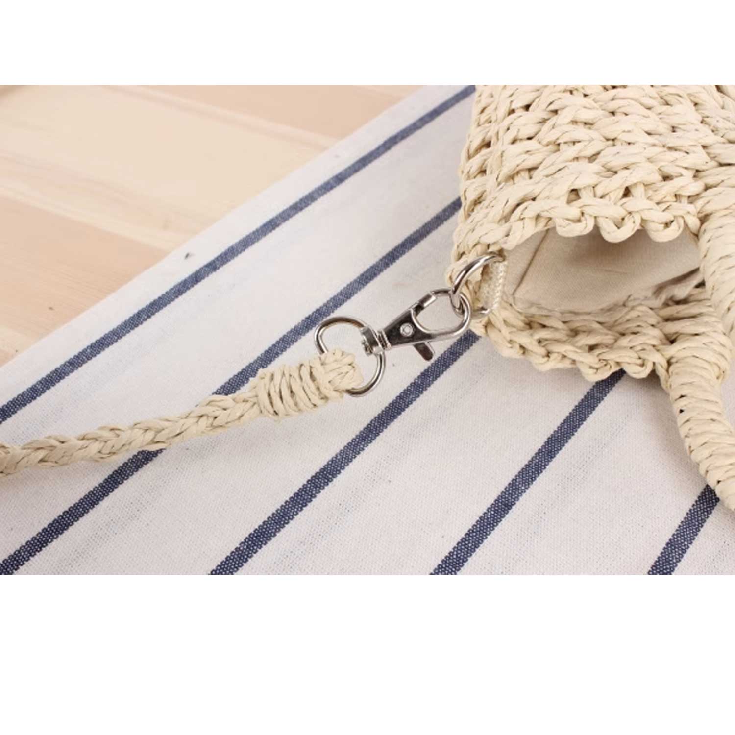 Seaside Woven Hobo – Boho Beach Sling Bag 3