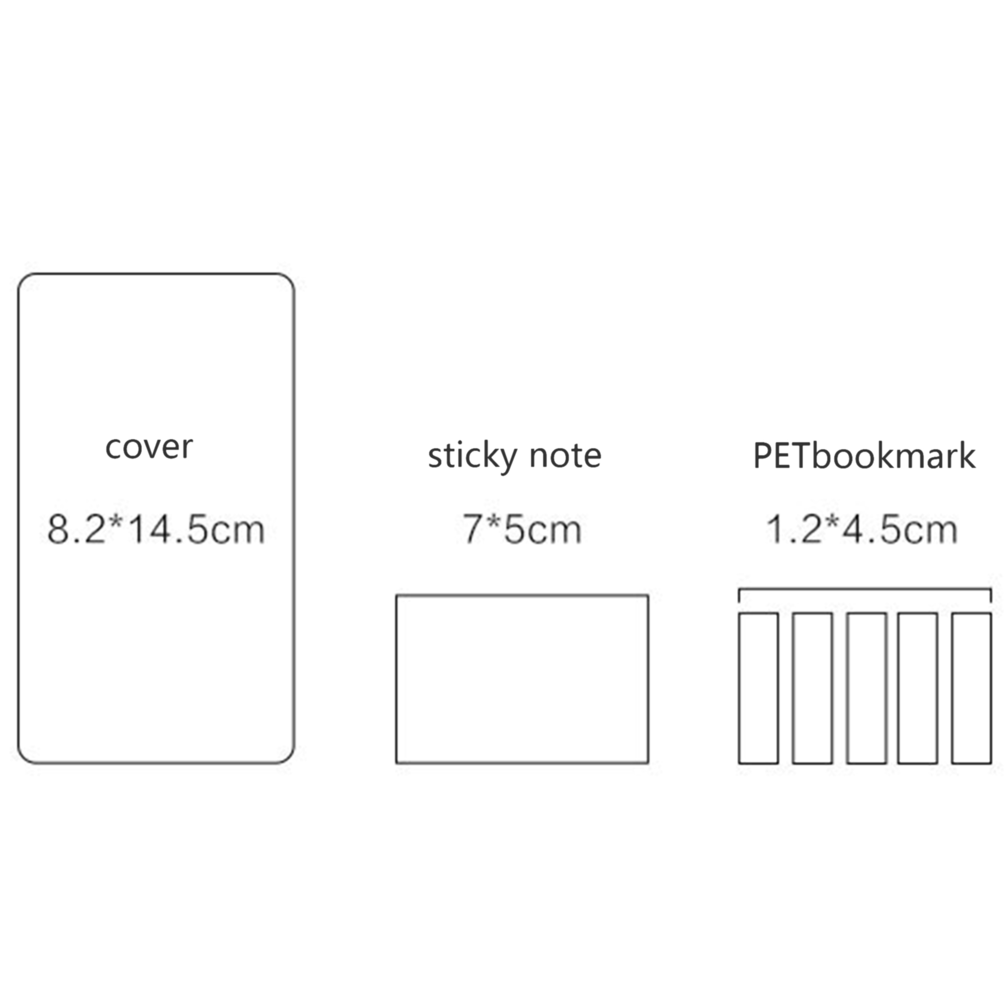 Die-Cut Smiley Sticky Notepad 3