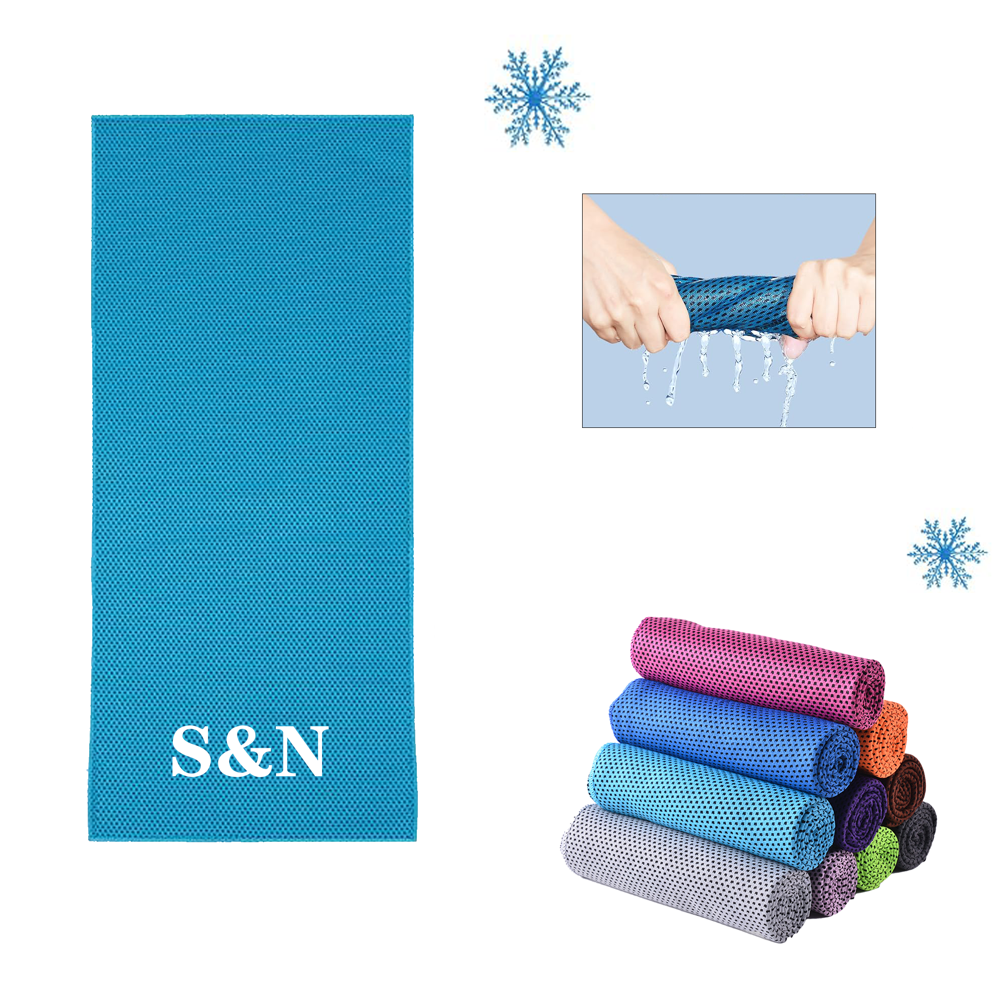 Premium Colorful Cooling Towel 3