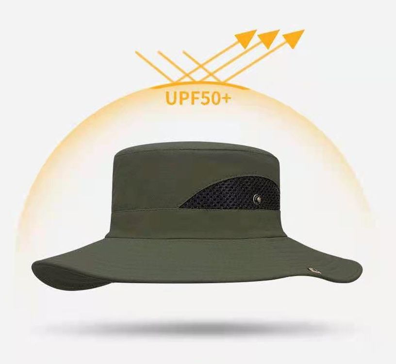 UPF 50+ Wide Brim Sun Hat 1