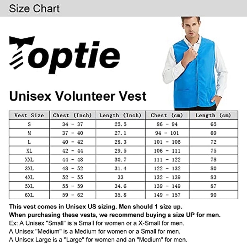 Adult Volunteer Activity Vest 3