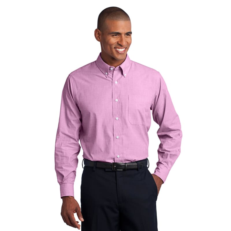 Port Authority Crosshatch Easy Care Shirt. 23