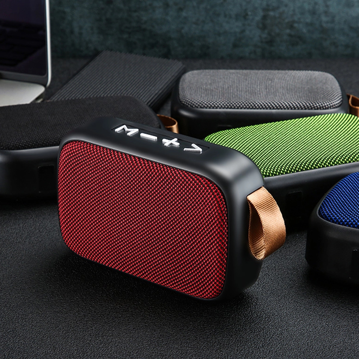 Portable Wireless Bluetooth Speaker Cloth Mesh 3
