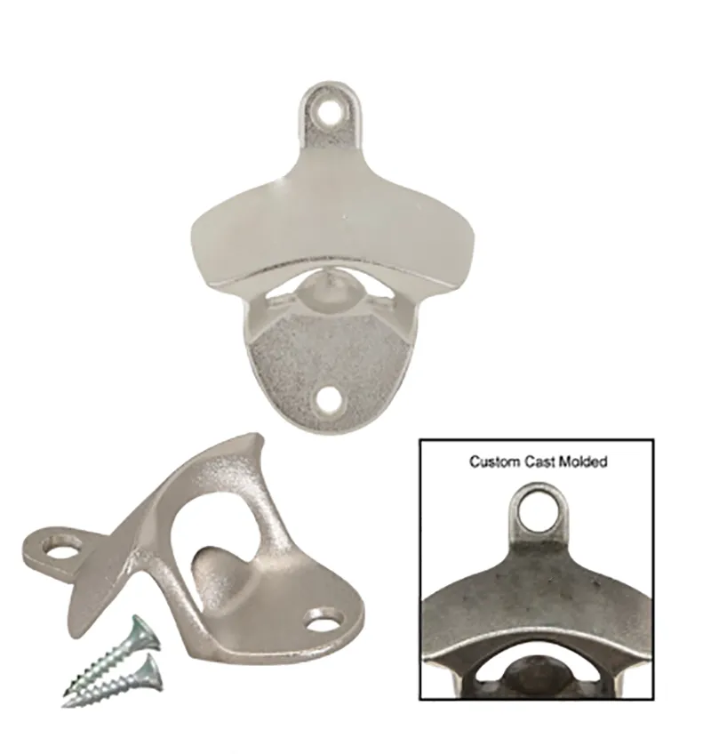 Custom Molded Wall Mounted Bottle Openers 3