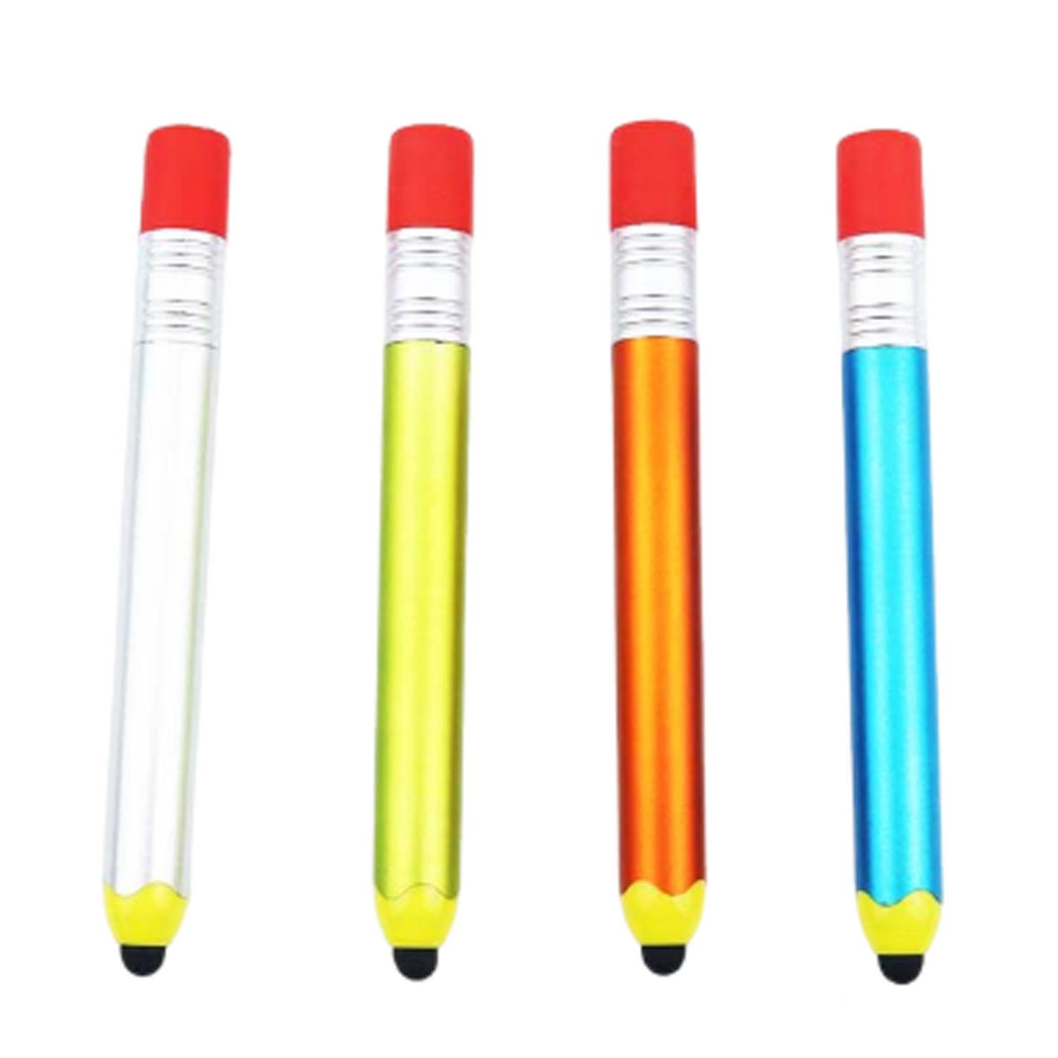 2 in 1 Pencil Shaped Stylus Ballpoint Pen 7