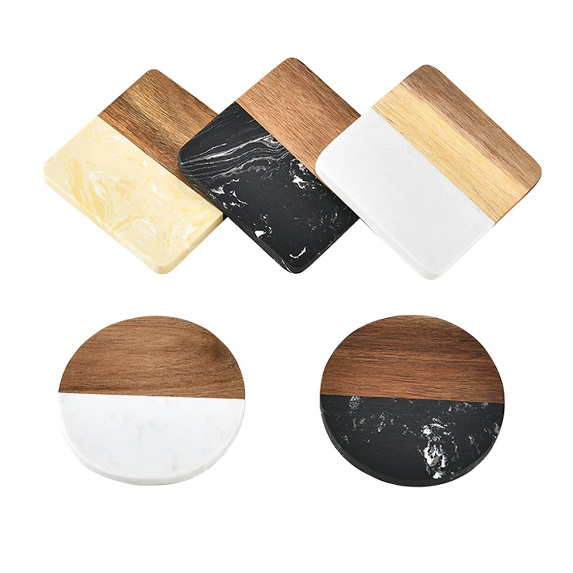 Marble and Wooden coaster MOQ20pcs 7