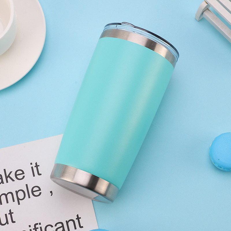 20oz. Everest Powder Coated Stainless Steel Tumbler 4