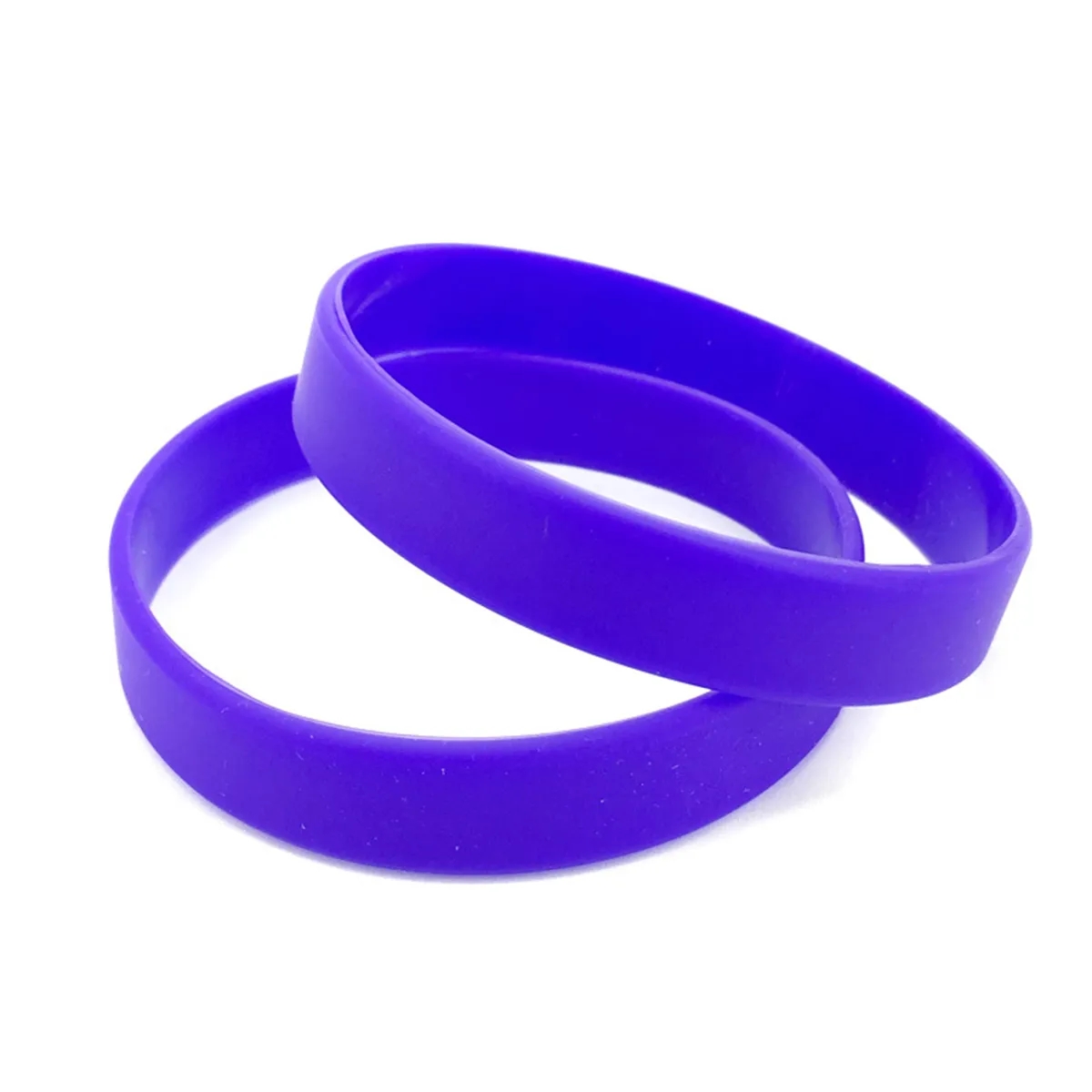 1/2" Adult Debossed Silicone Bracelet 3