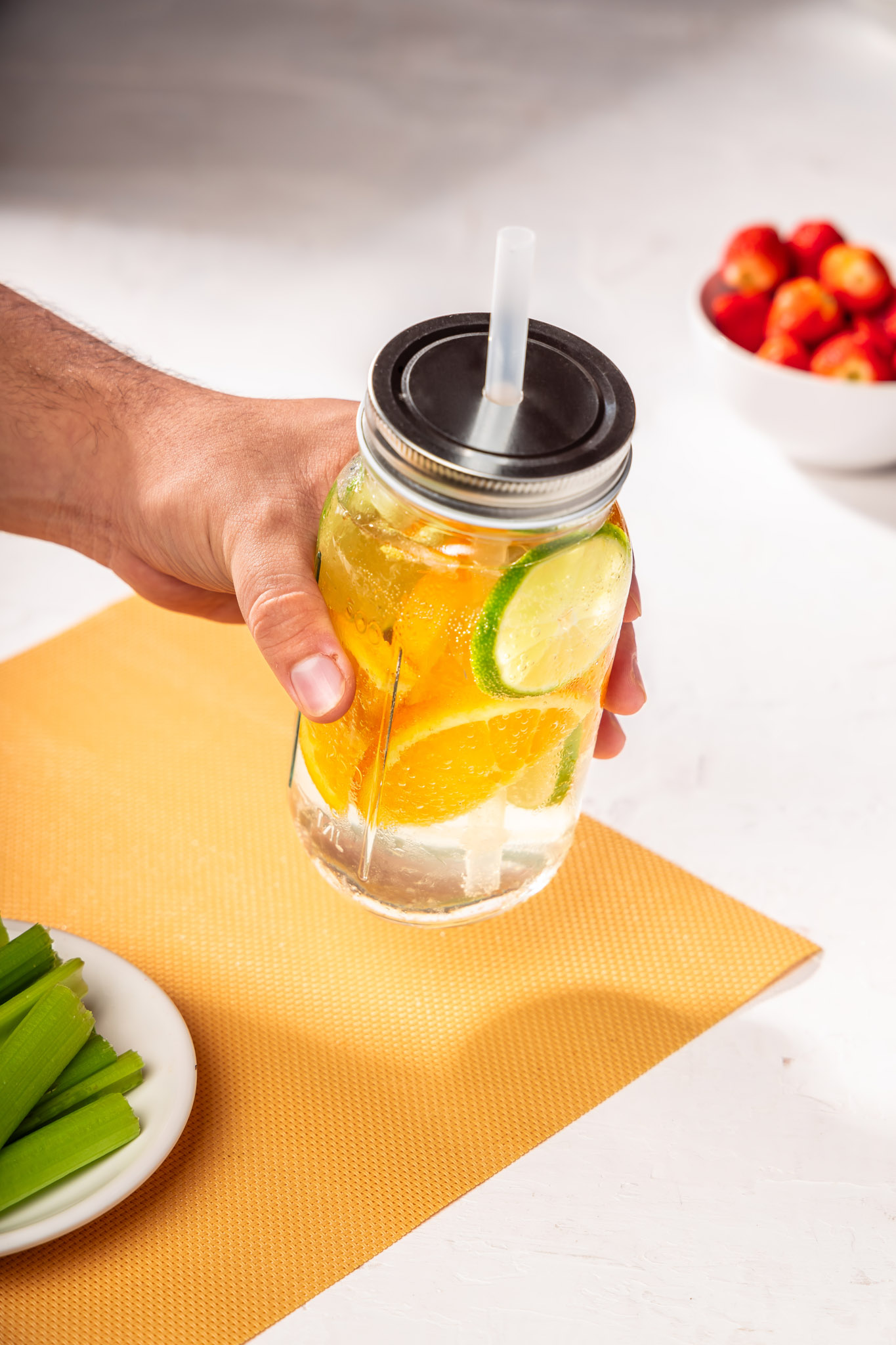 20 oz Mason Jason Glass 28
