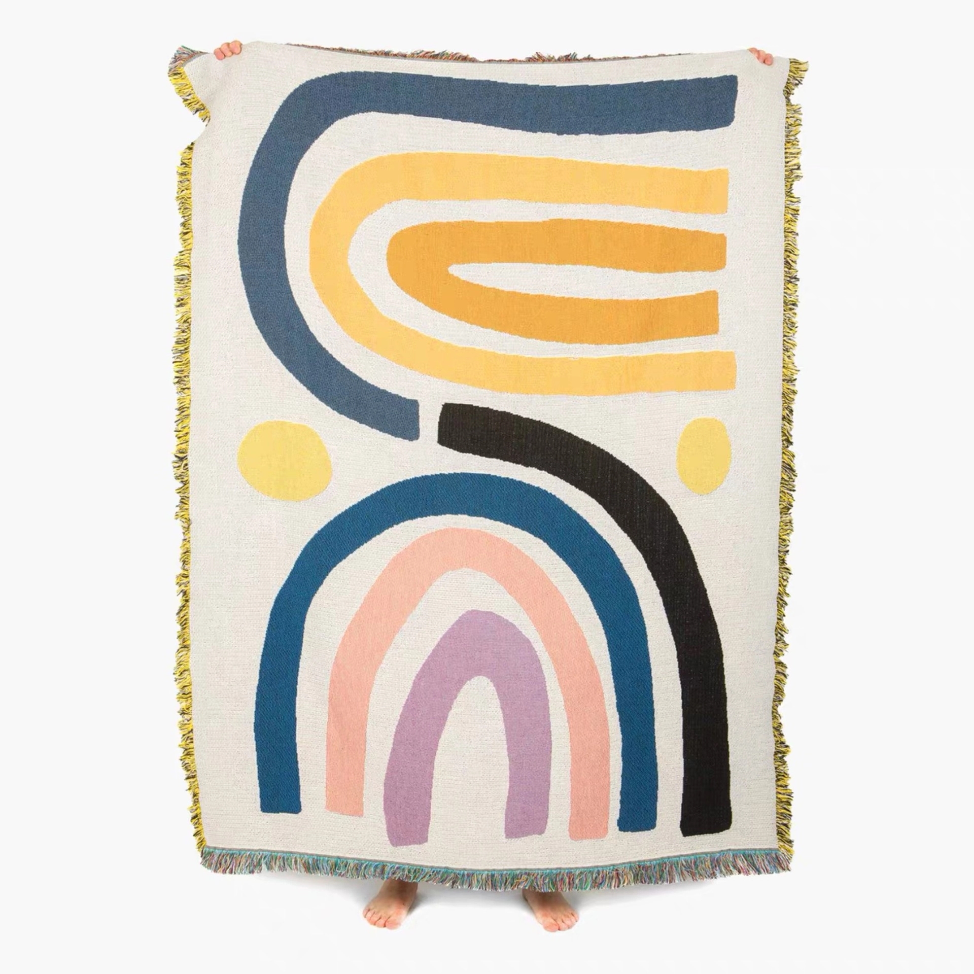 Custom Woven Throw Blanket 4