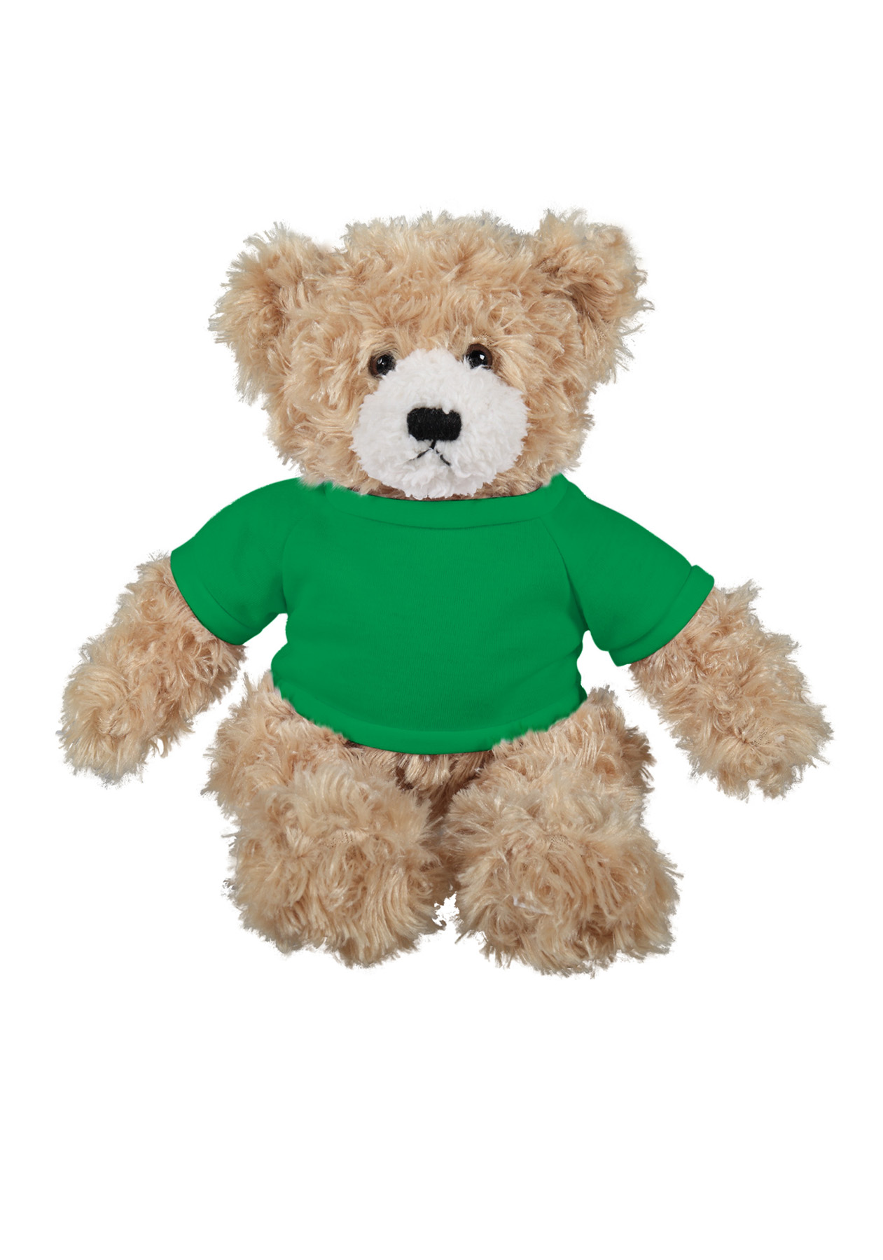 soft plush Beige Brandon Bear  with t-shirt 18