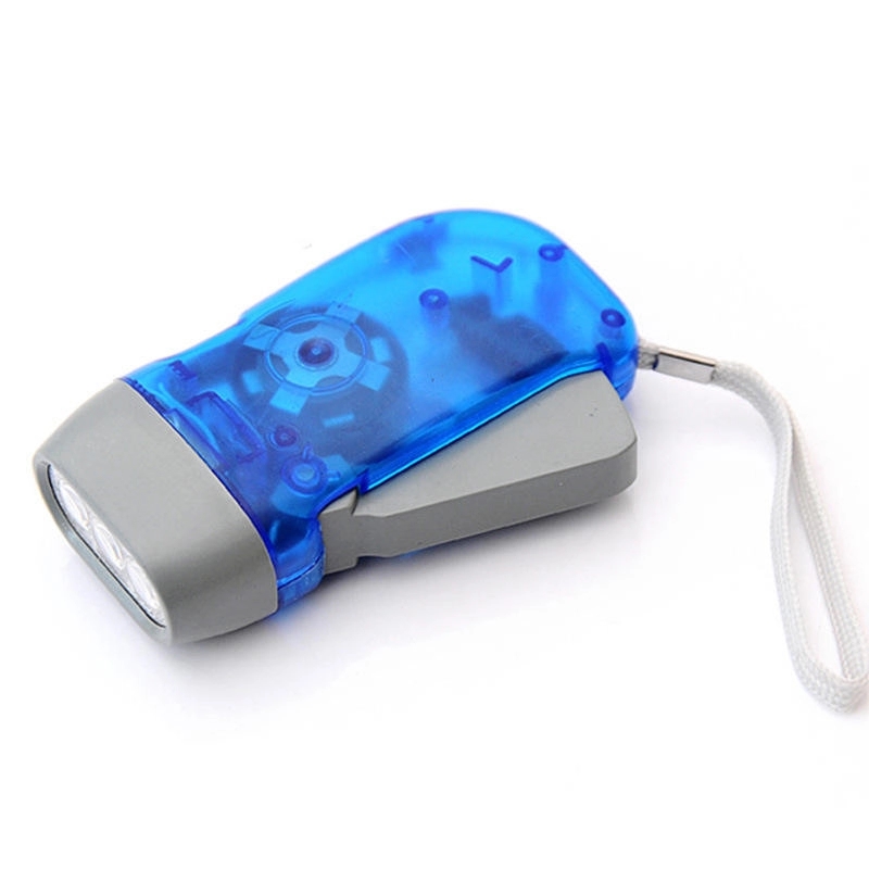 Hand Squeeze Flashlight w/ Wrist Band 10