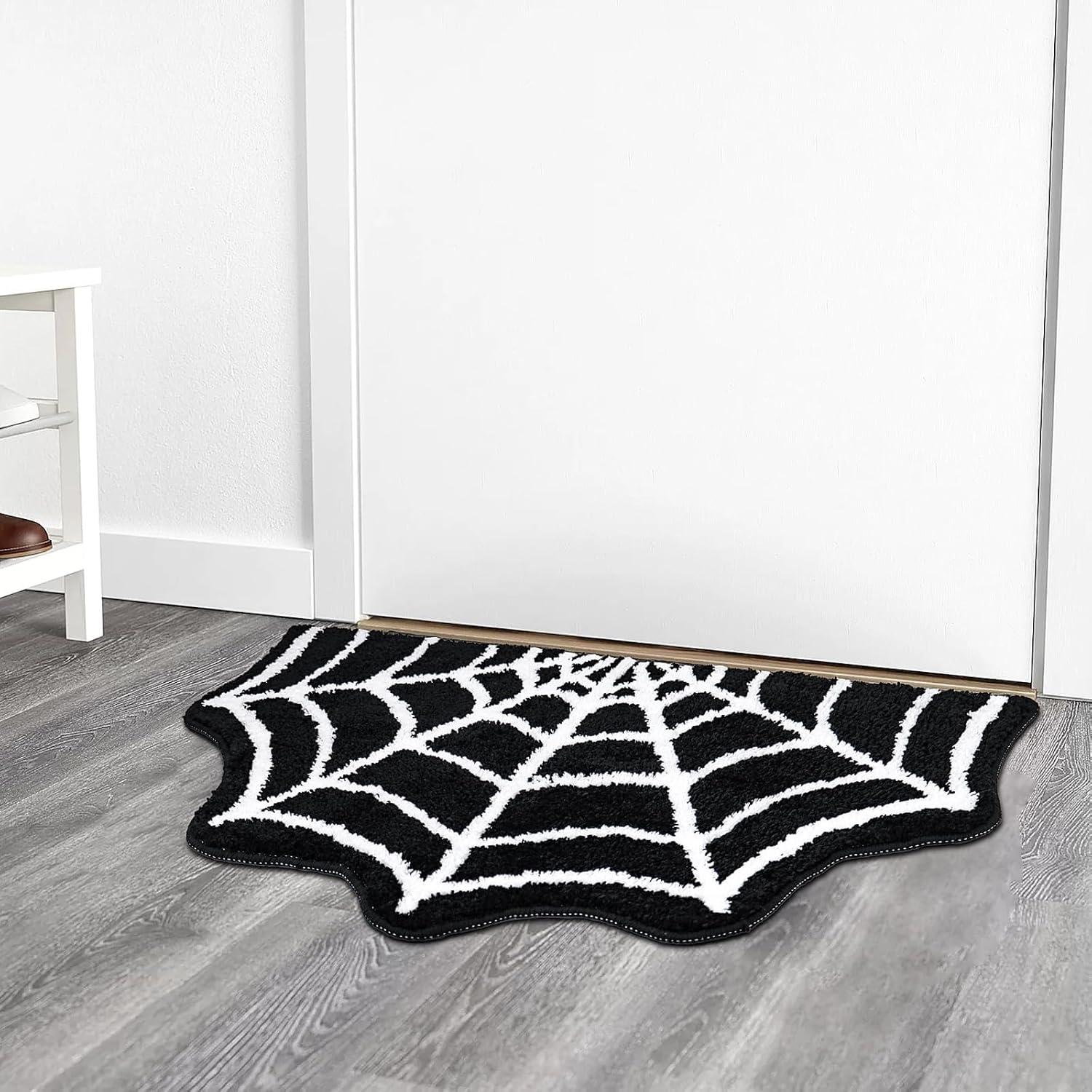 Spider Web Halloween Rug 6