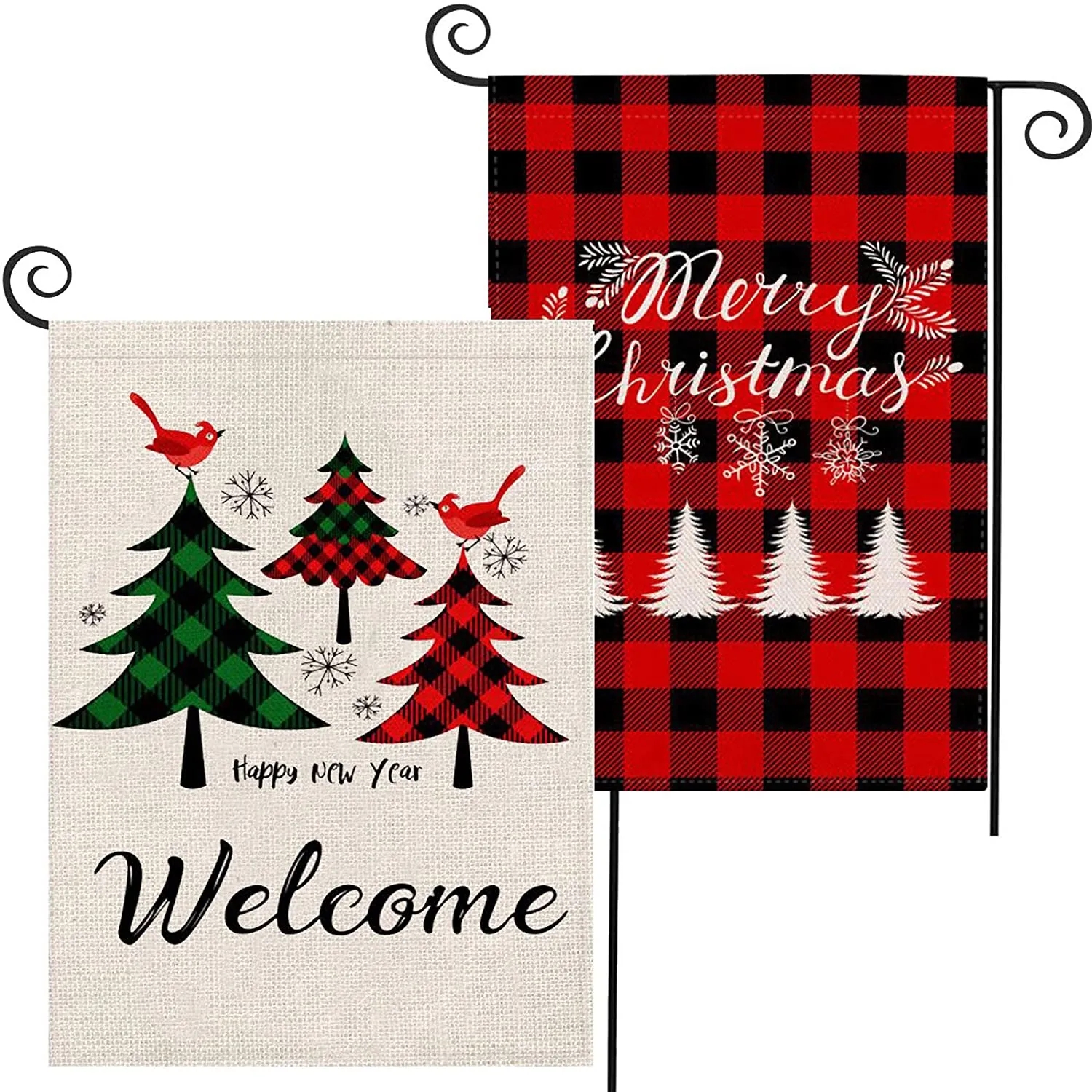12" x 18" Custom Single Reverse Garden Flag 2