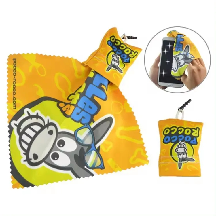 Microfiber Key Chain Cleaning Cloth 2