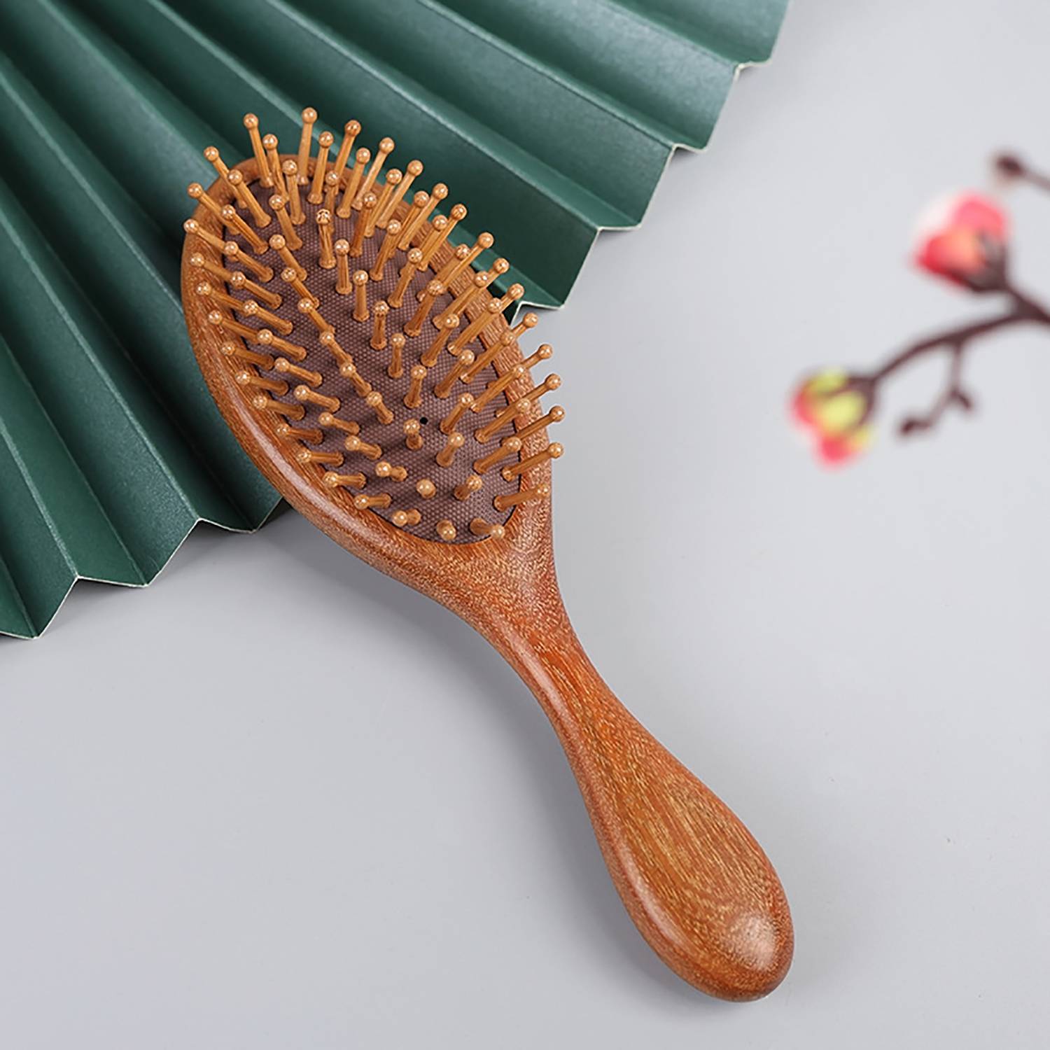 Vintage Sandalwood Air Cushion Comb 3