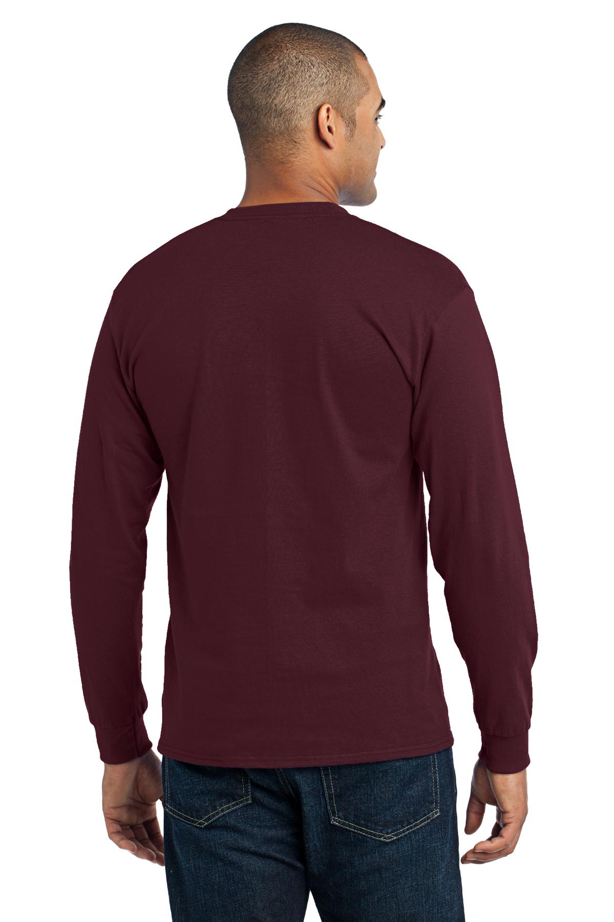 Port & Co Long Sleeve Core Blend Tee. PC55LS 70