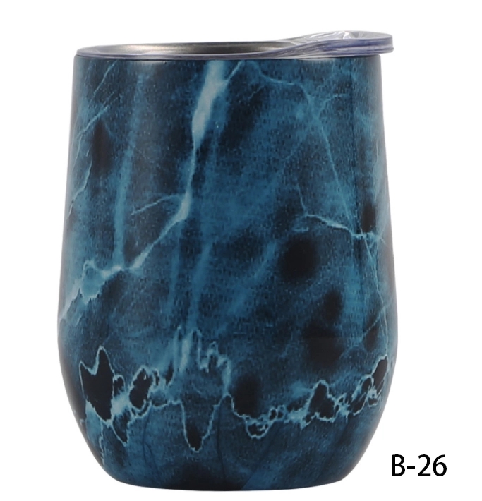 12 OZ U shape Stemless Thermos cup 3