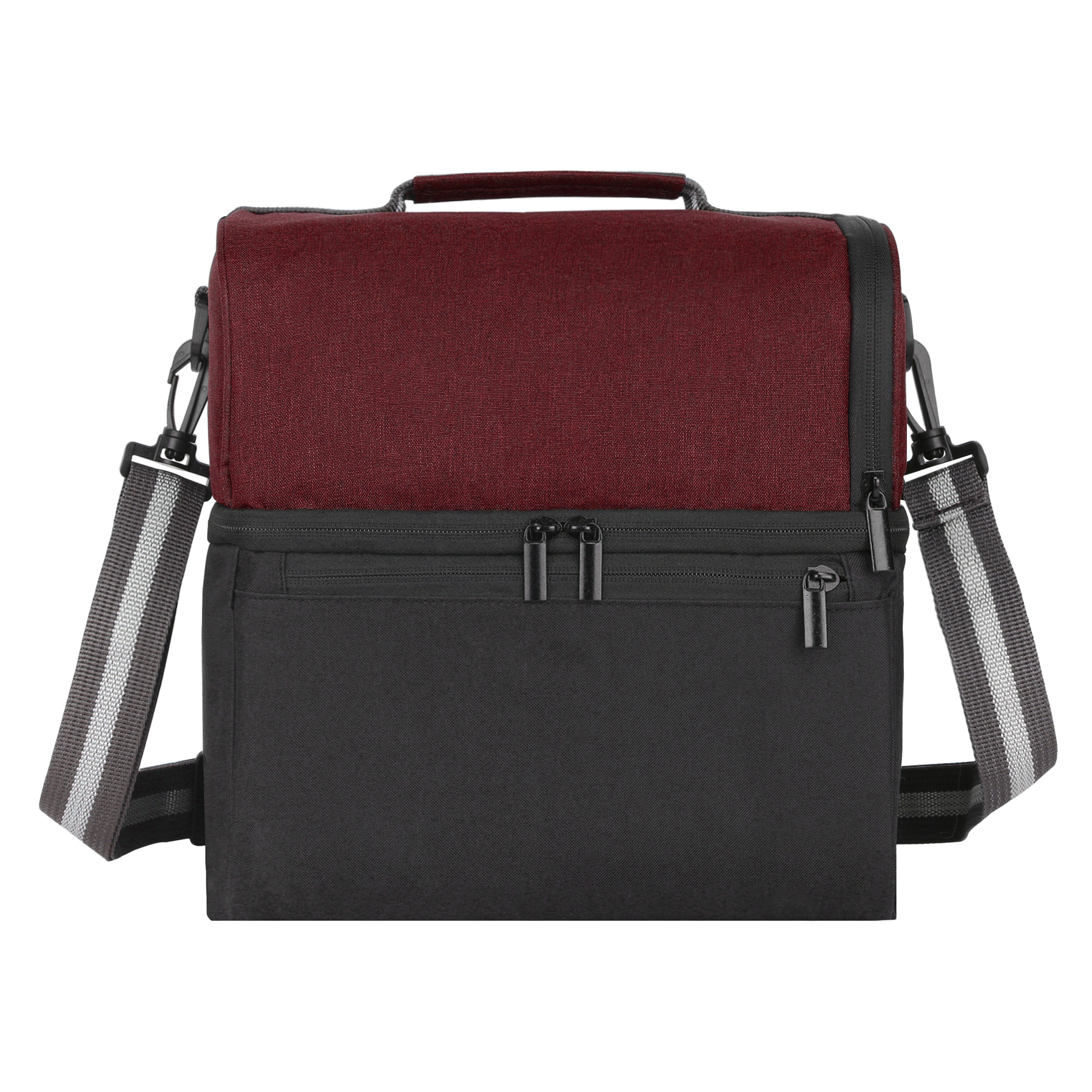 14 Can Dual Compartment Insulated Cooler Bag 10