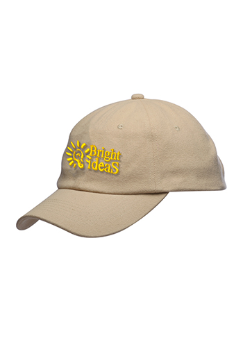 6 Panel Unconstructed Brushed Cotton Caps 13