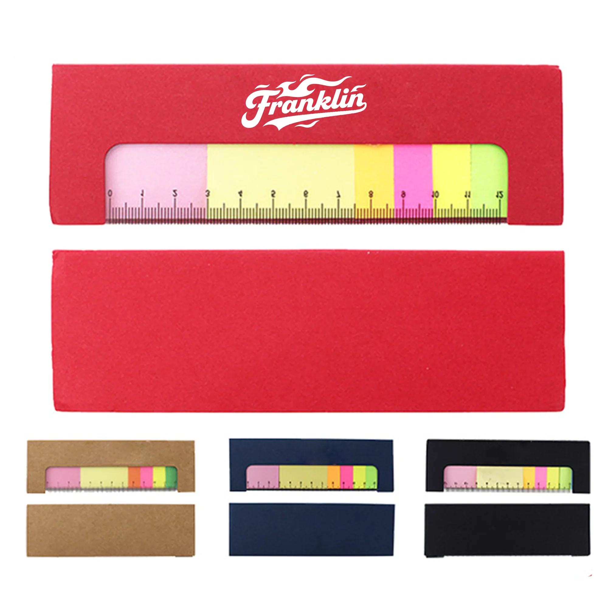 MOQ 50 Ruler Sticky Notes Set 2