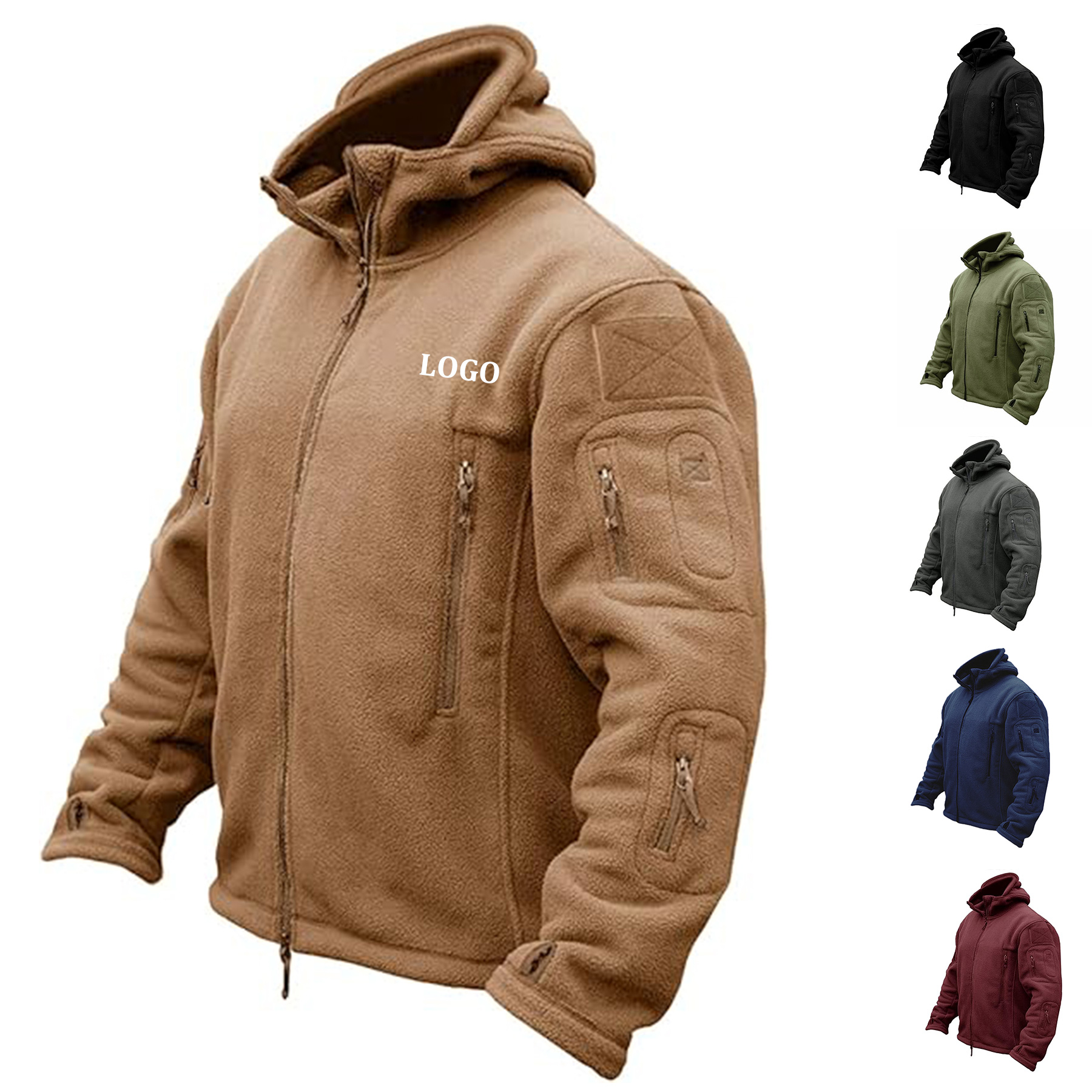 Men Tactical Sport Warm Jacket Coat 3
