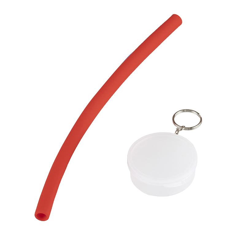 "Eco-Straw" 10" Reusable Silicone Straw 16