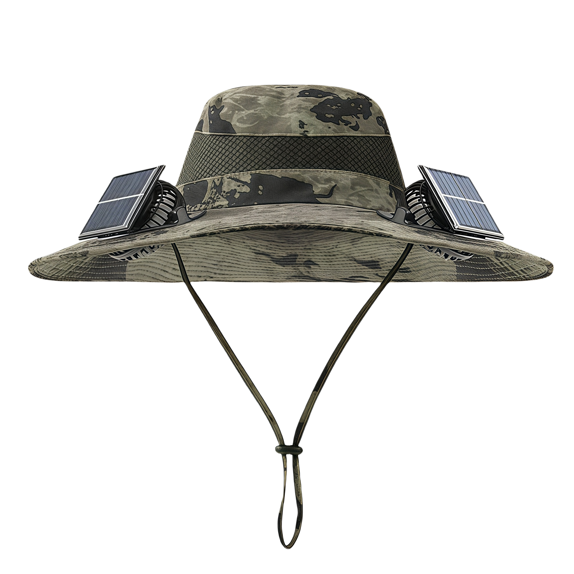 Solar Fan Hat with Long-Last Lithium Battery 4