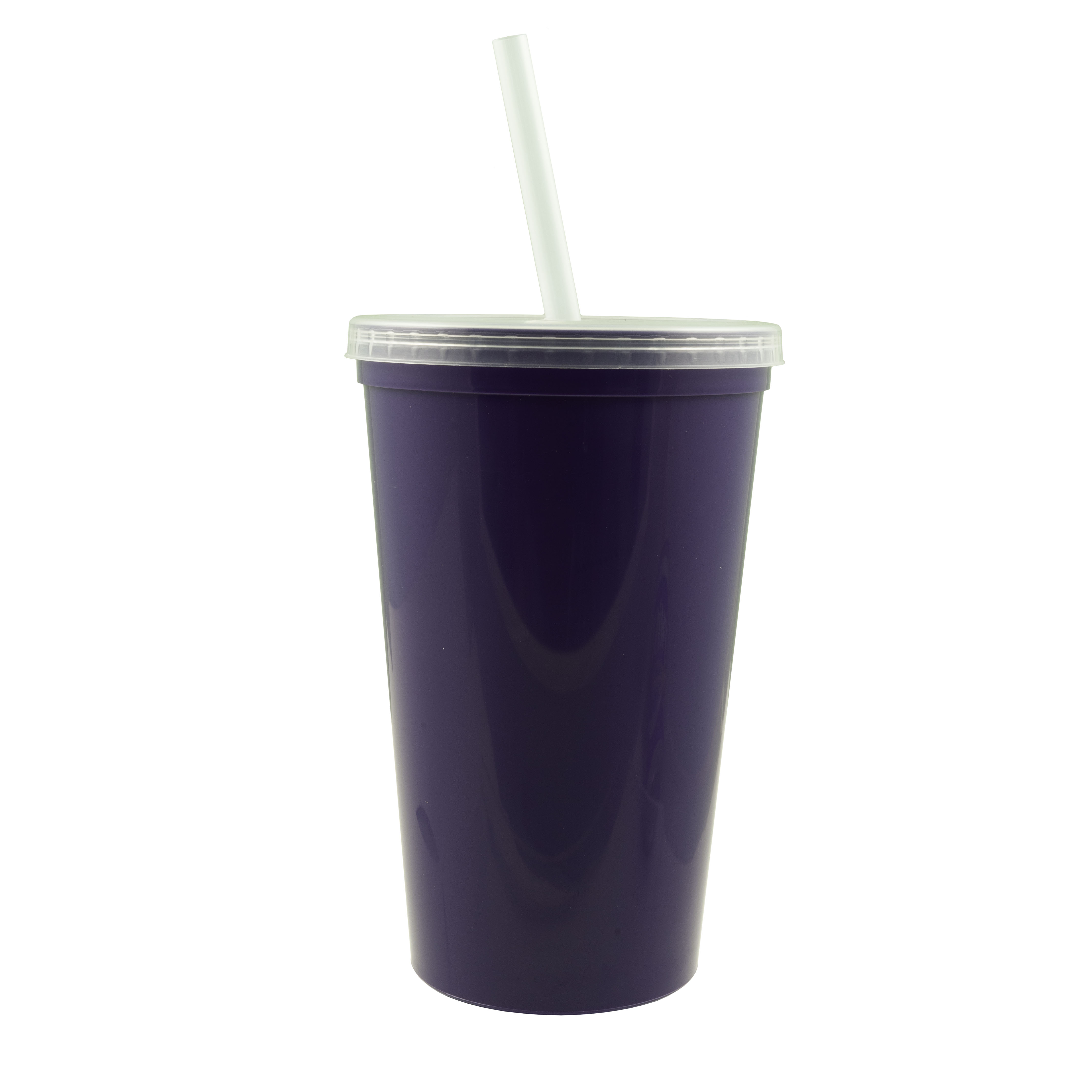 22 Oz. Stadium Cup with Lid and Straw 2