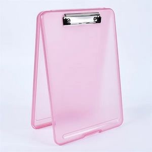 Foldable Clipboard with Storage Compartment and Plastic 12