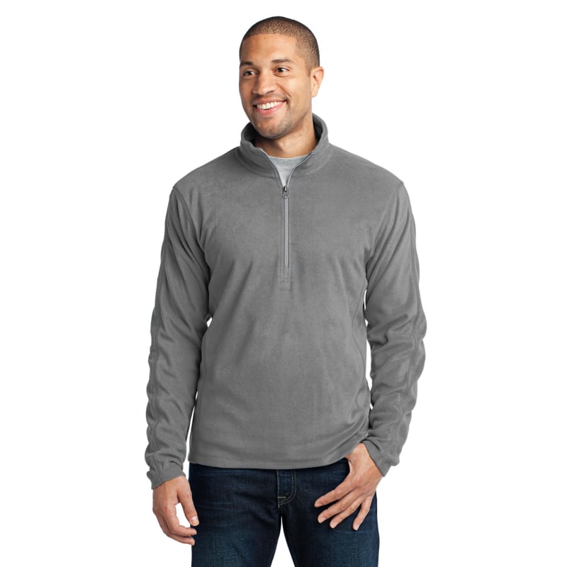 Port Authority Microfleece 1/2-Zip Pullover., custom hoodie or sweatshirt with logo imprint 11