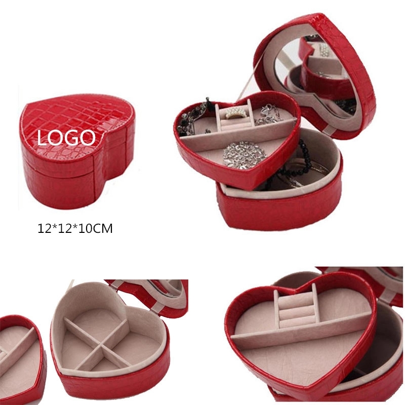 PU Jewelry Box, Small Travel Jewelry case/Organizer 2