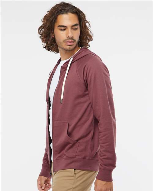 Unisex Icon Lightweight Loopback Terry Full-Zip Hooded Sweatshirt - SS1000Z 23