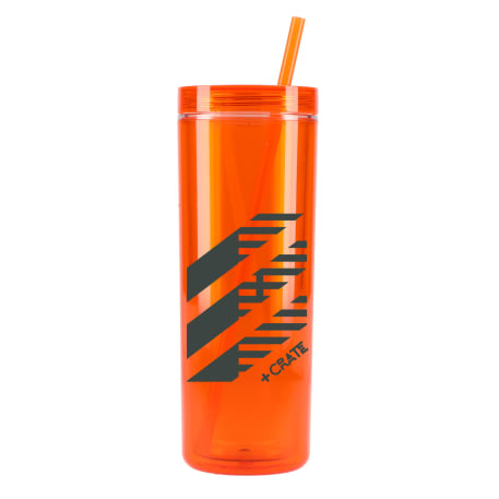 Chroma Recycled Acrylic Straw Tumbler 16oz 113