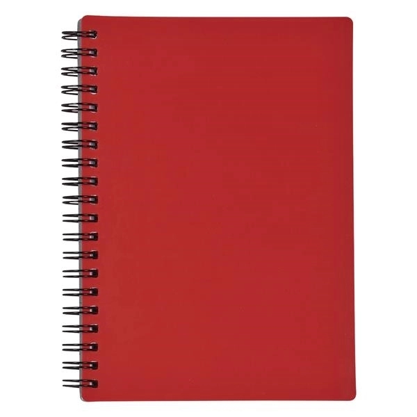Spiral Notebook with PVC Cover And Cardboard Back 2