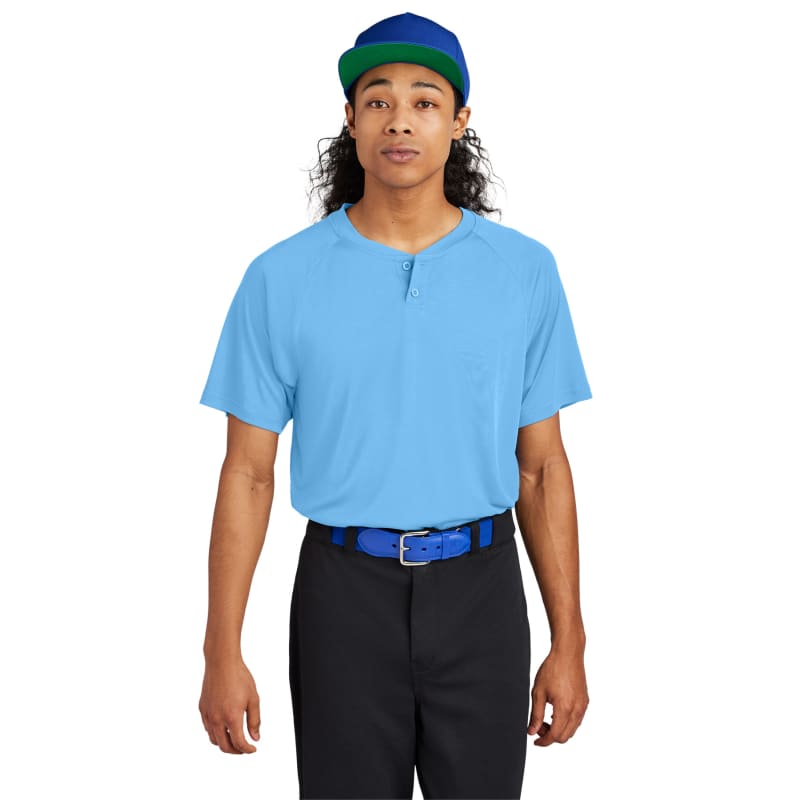 Sport-Tek PosiCharge Competitor 2-Button Henley 24