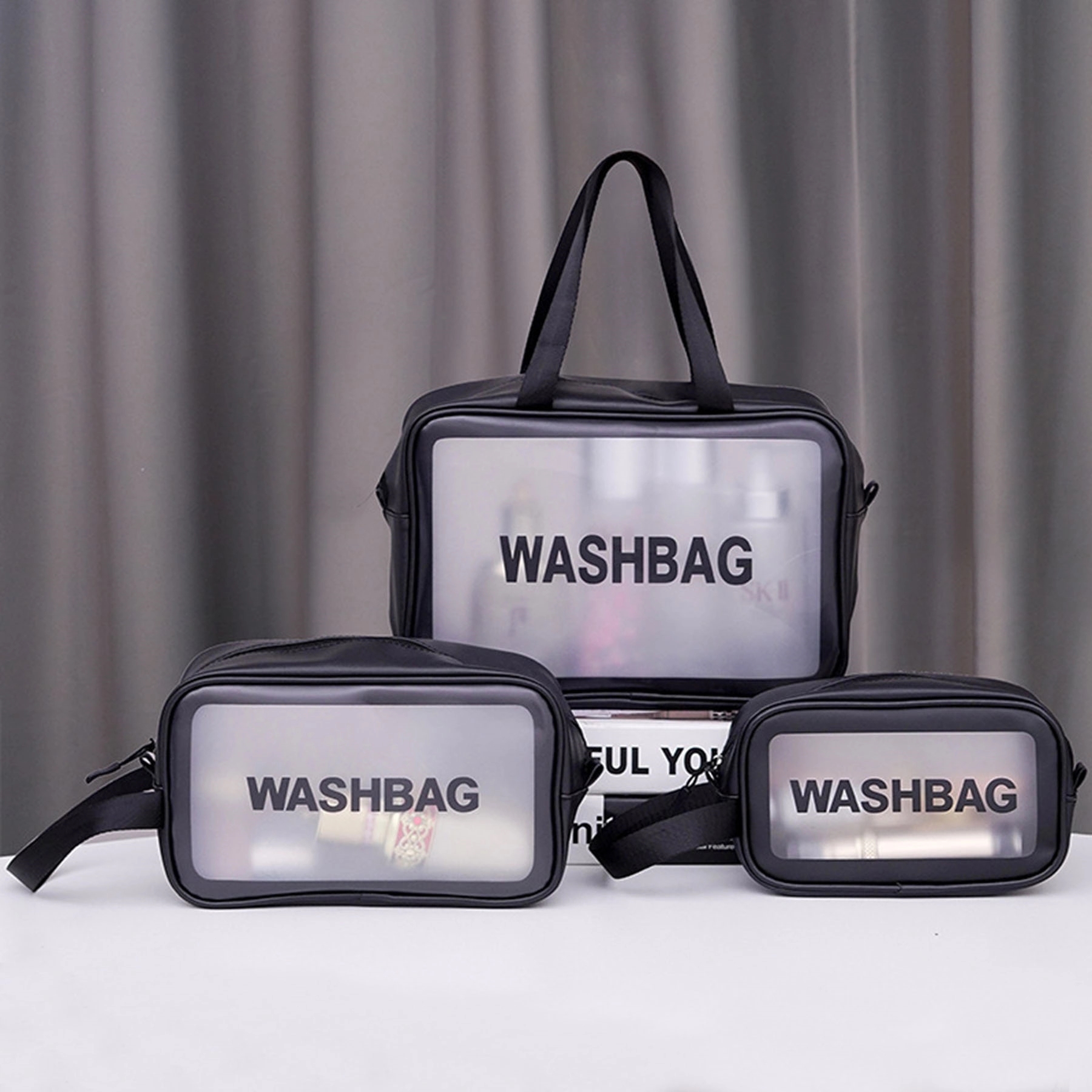 Clear Makeup Bag 1
