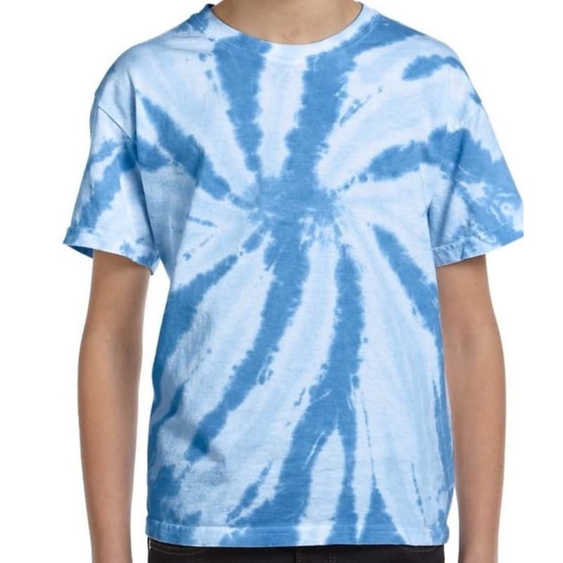 Tie-Dye Youth 5.4 Oz., 100% Cotton Twist Tie-Dyed T-Shirt 7