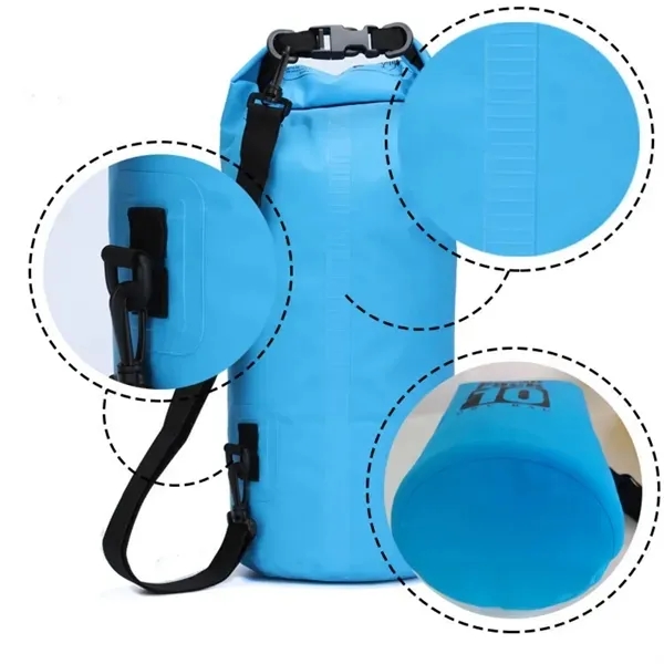 Waterproof Dry Swim Bag with 10L Capacity 7