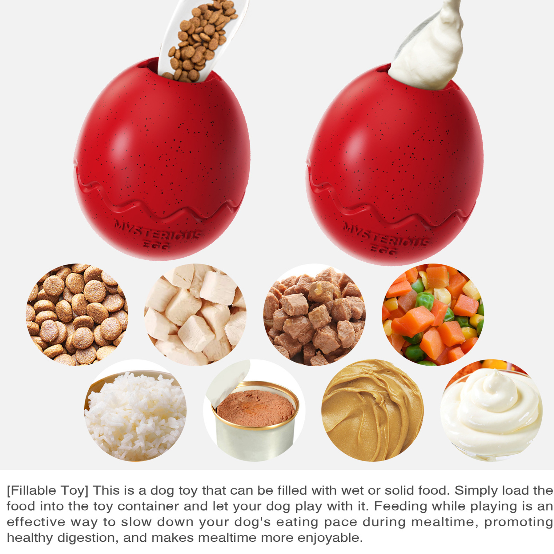 Plastic Aggressive Chewers Dog Toy Ball 2