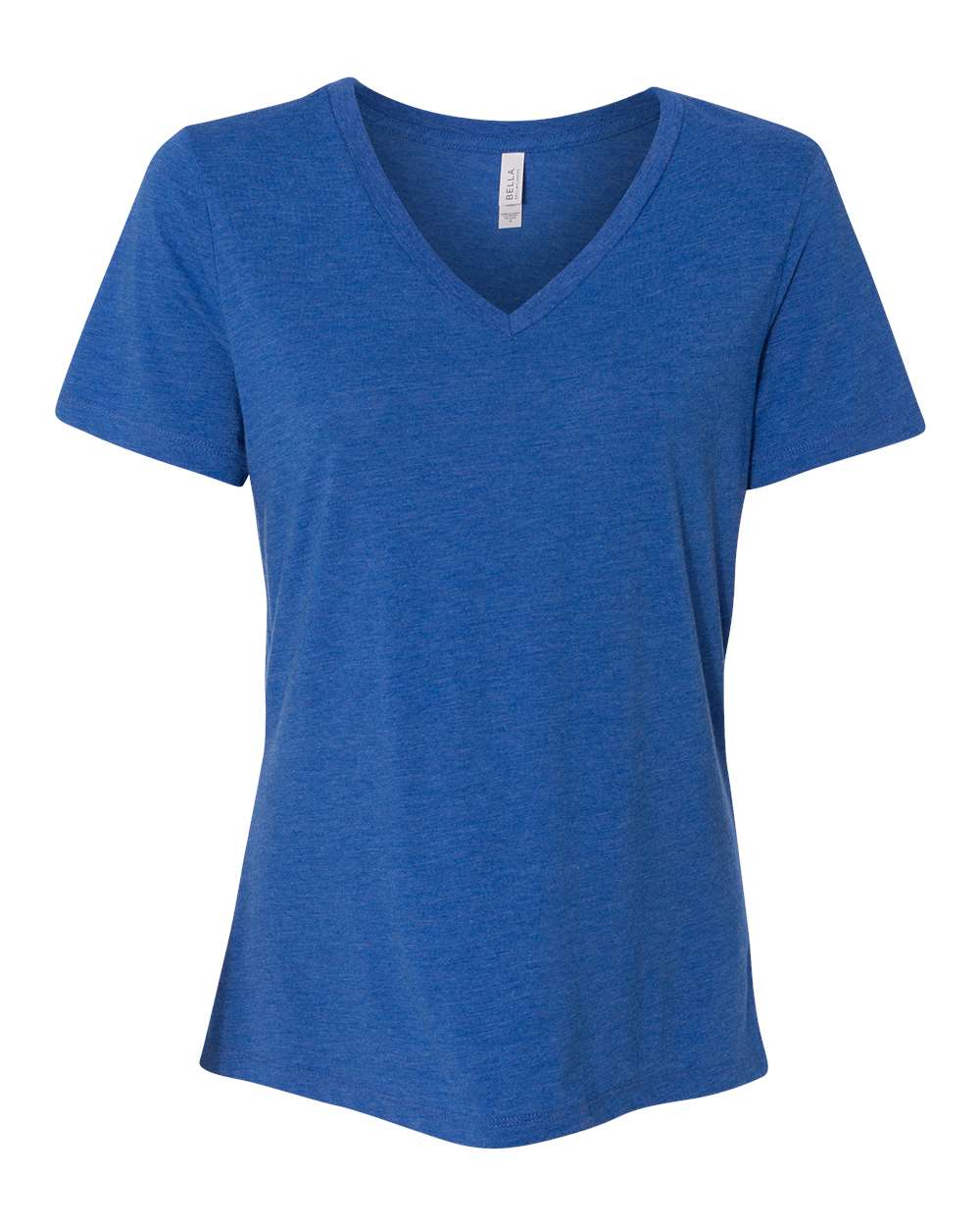 Women's Relaxed Triblend V-Neck Tee - 6415 8