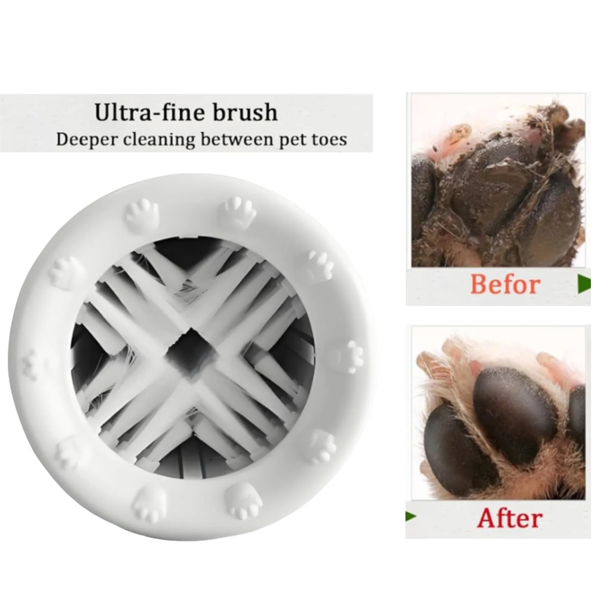 Manual Pet Paw Cleaner - Easy - Use Design For Home 5